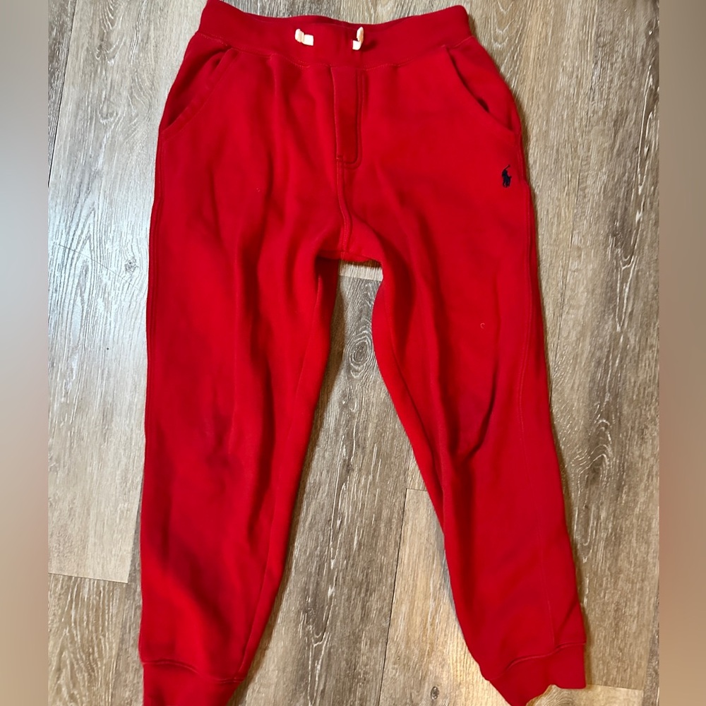 Polo by Ralph Lauren Red Kids Joggers